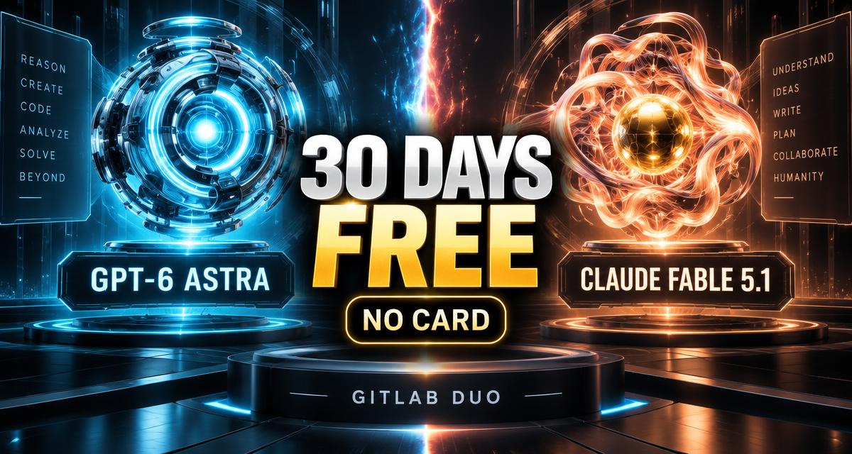 GPT-6 Astra versus Claude Fable 5.1 with a 30 days free GitLab Duo offer